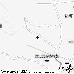 宮城県栗原市金成中町西裏周辺の地図
