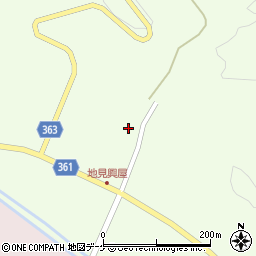 山形県酒田市地見興屋村東周辺の地図