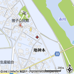 丸喜製麺所周辺の地図