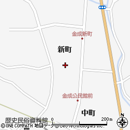 宮城県栗原市金成新町4-4周辺の地図