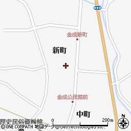 宮城県栗原市金成新町5周辺の地図