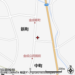宮城県栗原市金成新町58周辺の地図
