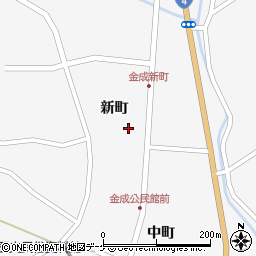 宮城県栗原市金成新町6周辺の地図