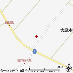 宮城県栗原市金成（大原木熊谷）周辺の地図