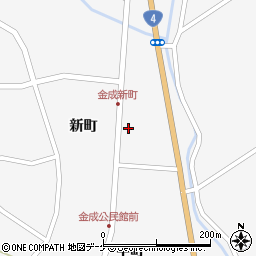 宮城県栗原市金成新町53周辺の地図
