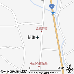 宮城県栗原市金成新町12周辺の地図