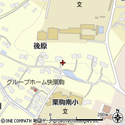 宮城県栗原市栗駒稲屋敷後原24周辺の地図