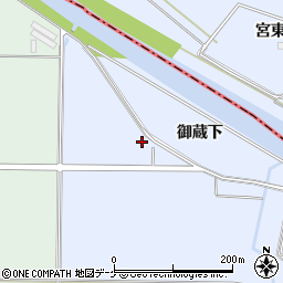 山形県東田川郡三川町土口小堰下34周辺の地図