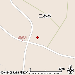 宮城県栗原市栗駒猿飛来二本木34-1周辺の地図