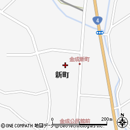 宮城県栗原市金成新町14周辺の地図