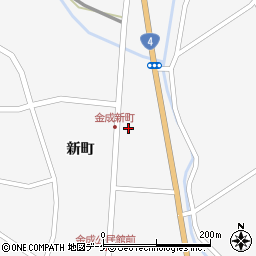 宮城県栗原市金成新町50周辺の地図