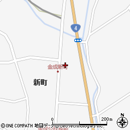 宮城県栗原市金成新町46周辺の地図