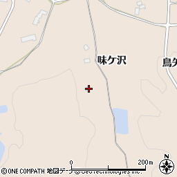 宮城県栗原市栗駒猿飛来味ケ沢周辺の地図