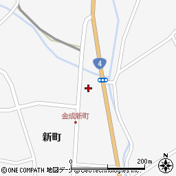 宮城県栗原市金成新町36周辺の地図