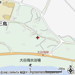 宮城県気仙沼市本吉町三島133-1周辺の地図