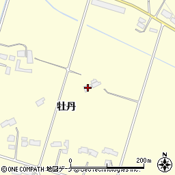 宮城県栗原市栗駒稲屋敷牡丹24-1周辺の地図