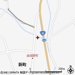 宮城県栗原市金成新町30周辺の地図