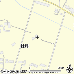 宮城県栗原市栗駒稲屋敷牡丹24周辺の地図