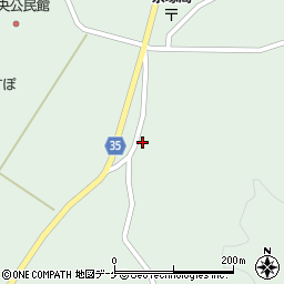 山形県最上郡鮭川村京塚1364周辺の地図