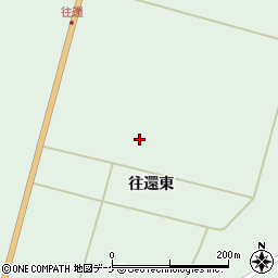 山形県新庄市泉田往還東周辺の地図