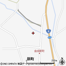 宮城県栗原市金成新町28周辺の地図
