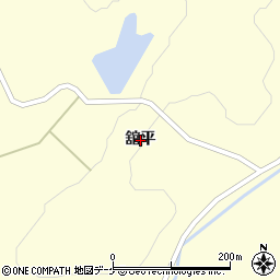 岩手県一関市花泉町老松（舘平）周辺の地図
