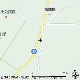 山形県最上郡鮭川村京塚1361周辺の地図