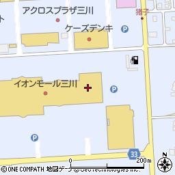 イオンシネマ三川周辺の地図