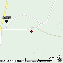 山形県最上郡鮭川村京塚3106周辺の地図