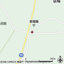 山形県最上郡鮭川村京塚1158周辺の地図