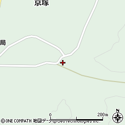 山形県最上郡鮭川村京塚1060周辺の地図