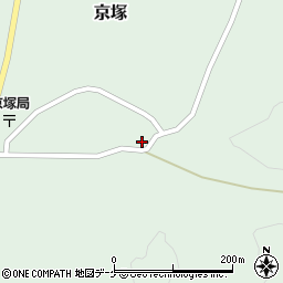 山形県最上郡鮭川村京塚1085周辺の地図