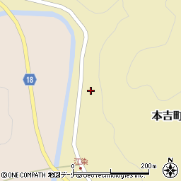 宮城県気仙沼市本吉町中川内75周辺の地図