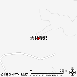 宮城県栗原市金成（大林寺沢）周辺の地図