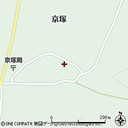 山形県最上郡鮭川村京塚1046周辺の地図