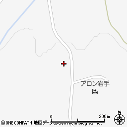 岩手県一関市花泉町油島柳沢周辺の地図