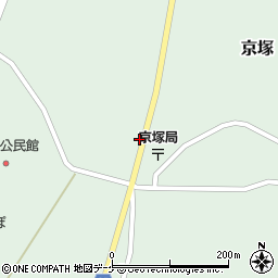 山形県最上郡鮭川村京塚1198周辺の地図