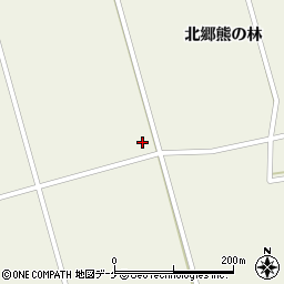 宮城県栗原市鶯沢北郷高屋敷周辺の地図