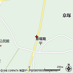 山形県最上郡鮭川村京塚1199周辺の地図