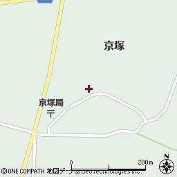 山形県最上郡鮭川村京塚1103周辺の地図