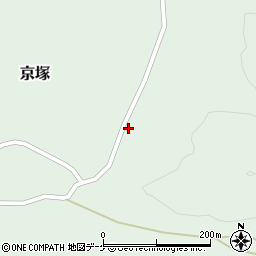 山形県最上郡鮭川村京塚4311周辺の地図