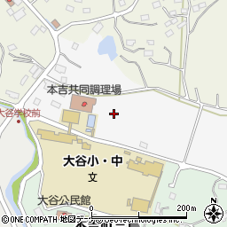 宮城県気仙沼市本吉町窪周辺の地図