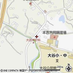 木村塾　大谷教室周辺の地図