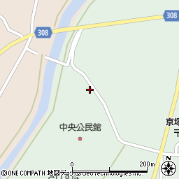 山形県最上郡鮭川村京塚1318周辺の地図