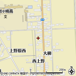 宮城県栗原市栗駒中野西上野6周辺の地図