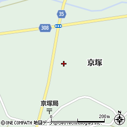 山形県最上郡鮭川村京塚1214周辺の地図