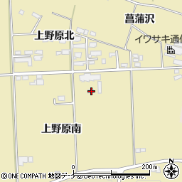 宮城県栗原市栗駒中野上野原南94周辺の地図