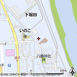 山形県東田川郡三川町猪子下堀田224-1周辺の地図