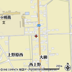 宮城県栗原市栗駒中野西上野1周辺の地図