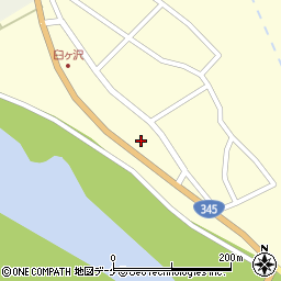 山形県酒田市臼ケ沢（朝割）周辺の地図